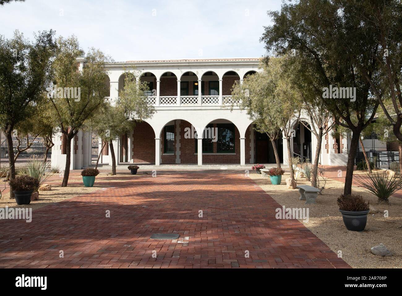 Barstow Railway station in California, USA Stock Photo