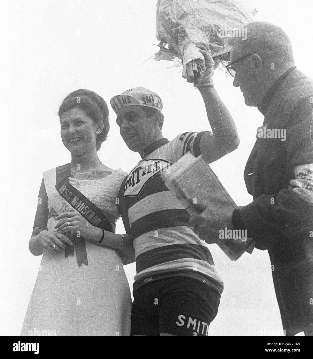 Tour de France, Albert Van Vlierberghe on the honorary stage Stock