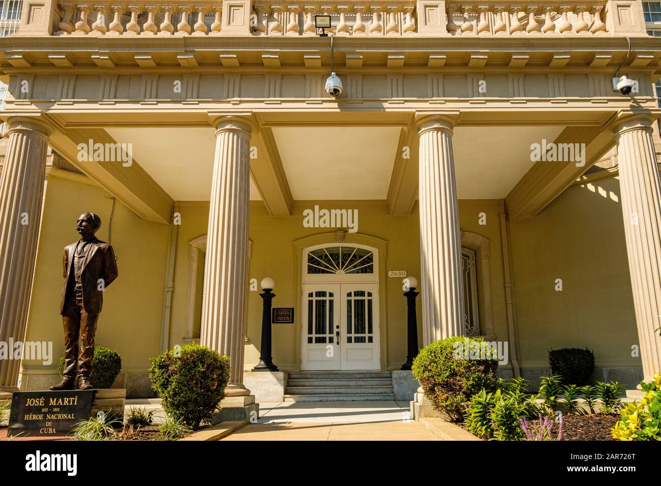 Embassy of Cuba, 2630 16th Street NW, Washington DC Stock Photo