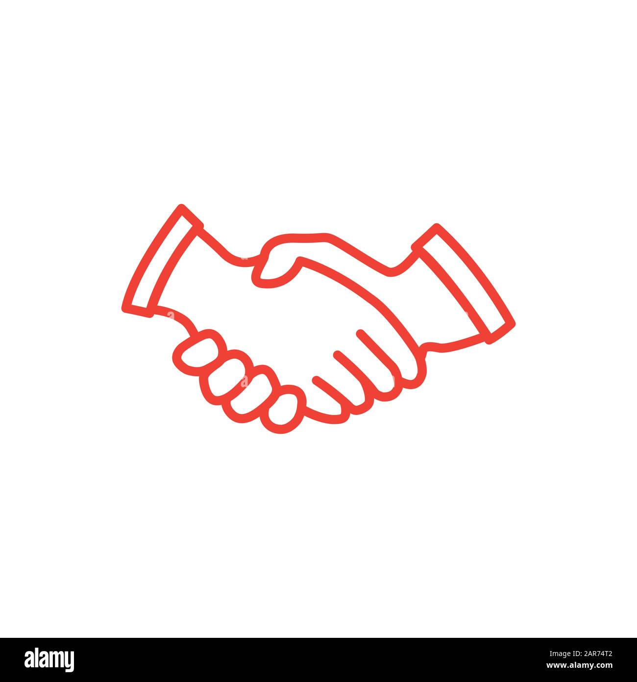 Handshake icon hi-res stock photography and images - Alamy