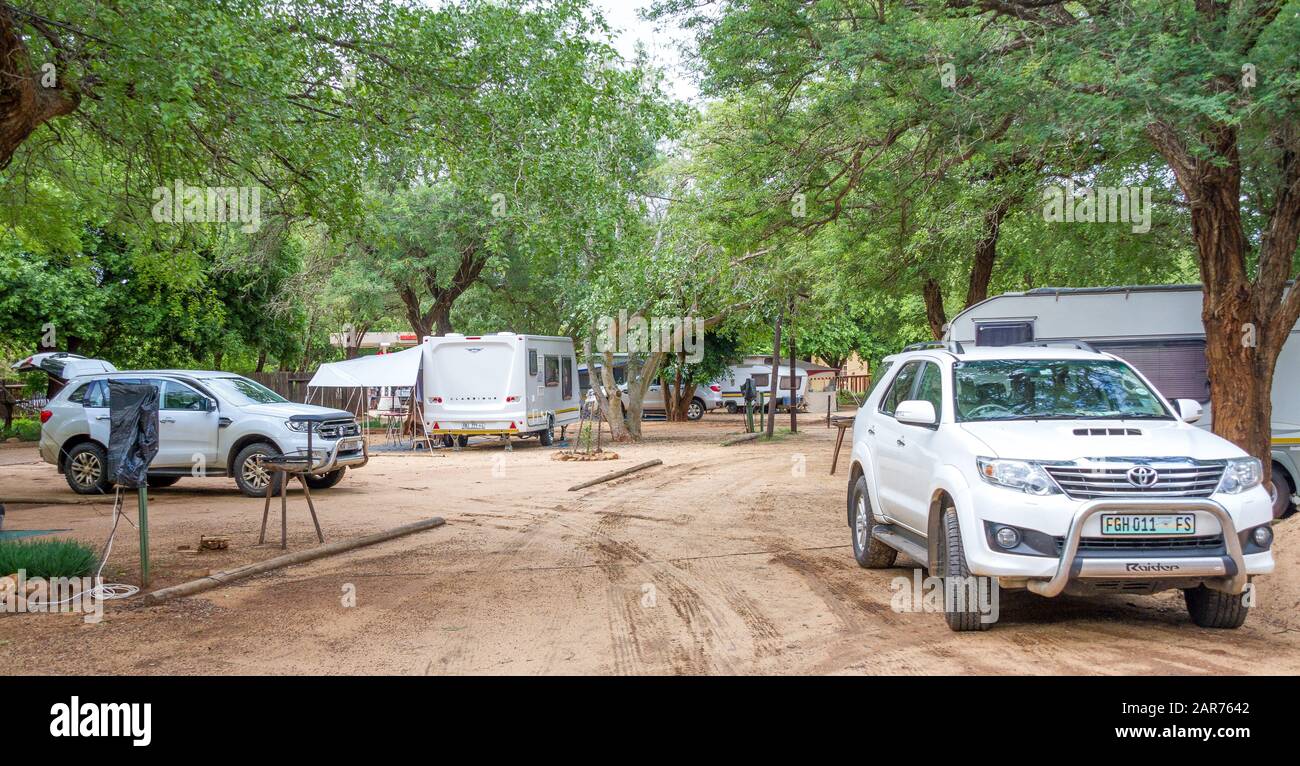 Komatipoort, South Africa caravan camping in the Kruger National Park