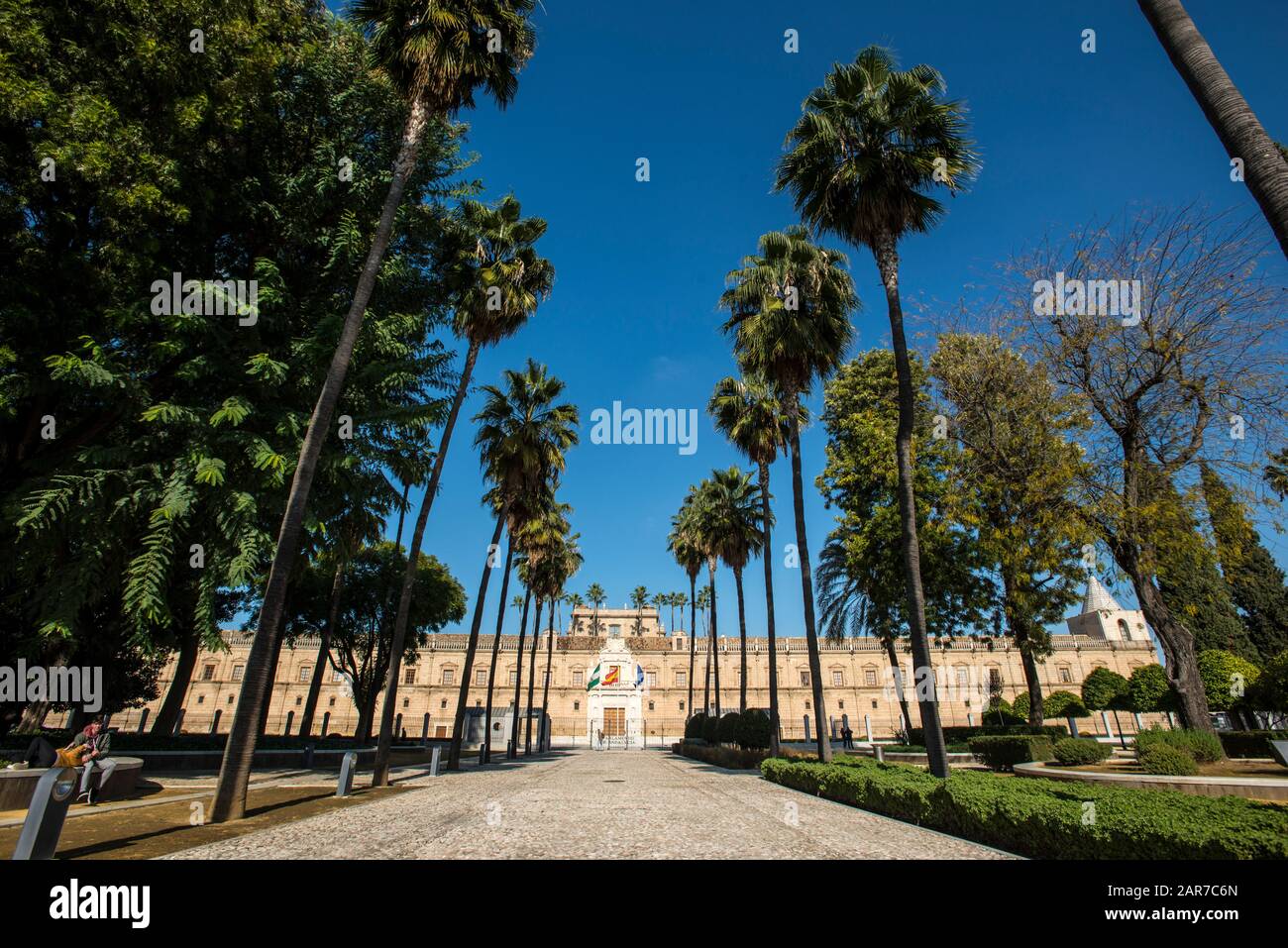 Andalusian Parliament Stock Photo