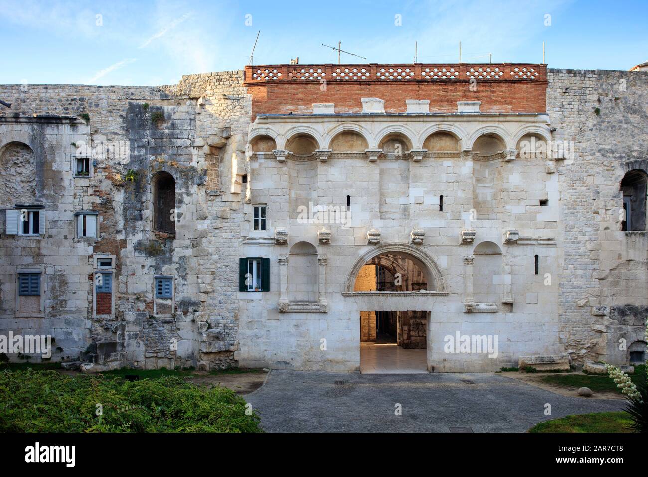 Golden Gate, Split. Croatia Stock Photo Alamy