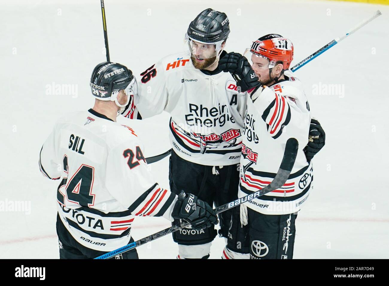 Mannheim, Germany. 26th Jan, 2020. Ice hockey: DEL, main round, 41st ...