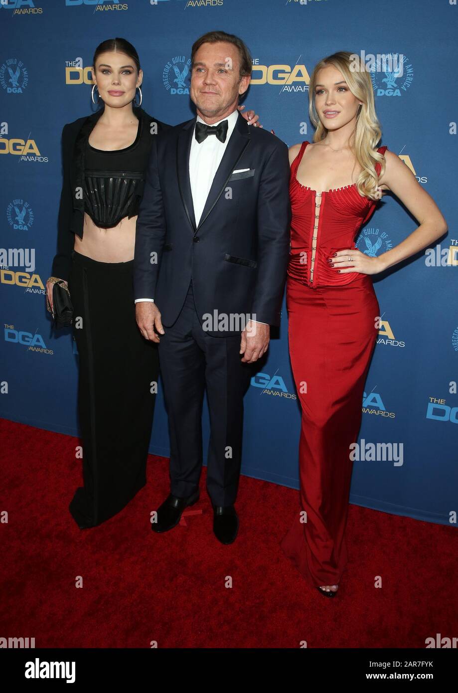 25 January 2020 - Los Angeles, California - Cambrie Schroder, Ricky