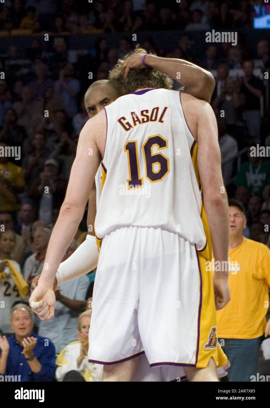 Kobe lakers championship hi-res stock photography and images - Alamy