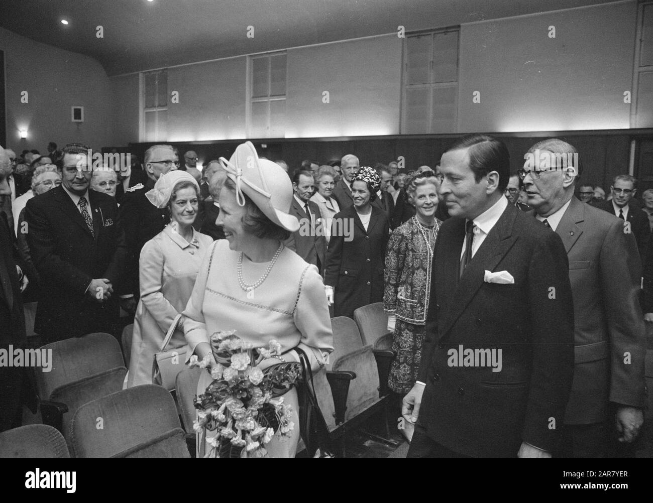 Princess Beatrix and Prince Claus at Expoge congress in K Breda  Princess Beatrix and Prince Claus Annotation: Expogé is the former Association of Ex-Political Prisoners from the occupation period Date: 16 June 1971 Location: Breda, Noord-Brabant Keywords: conferences, war victims, princes, princesses Personal name: Beatrix (princess Netherlands), Claus (prince Netherlands) Stock Photo