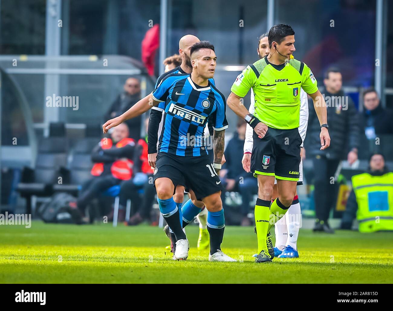 Lautaro martinez of fc internazionale red card hi-res stock photography and  images - Alamy