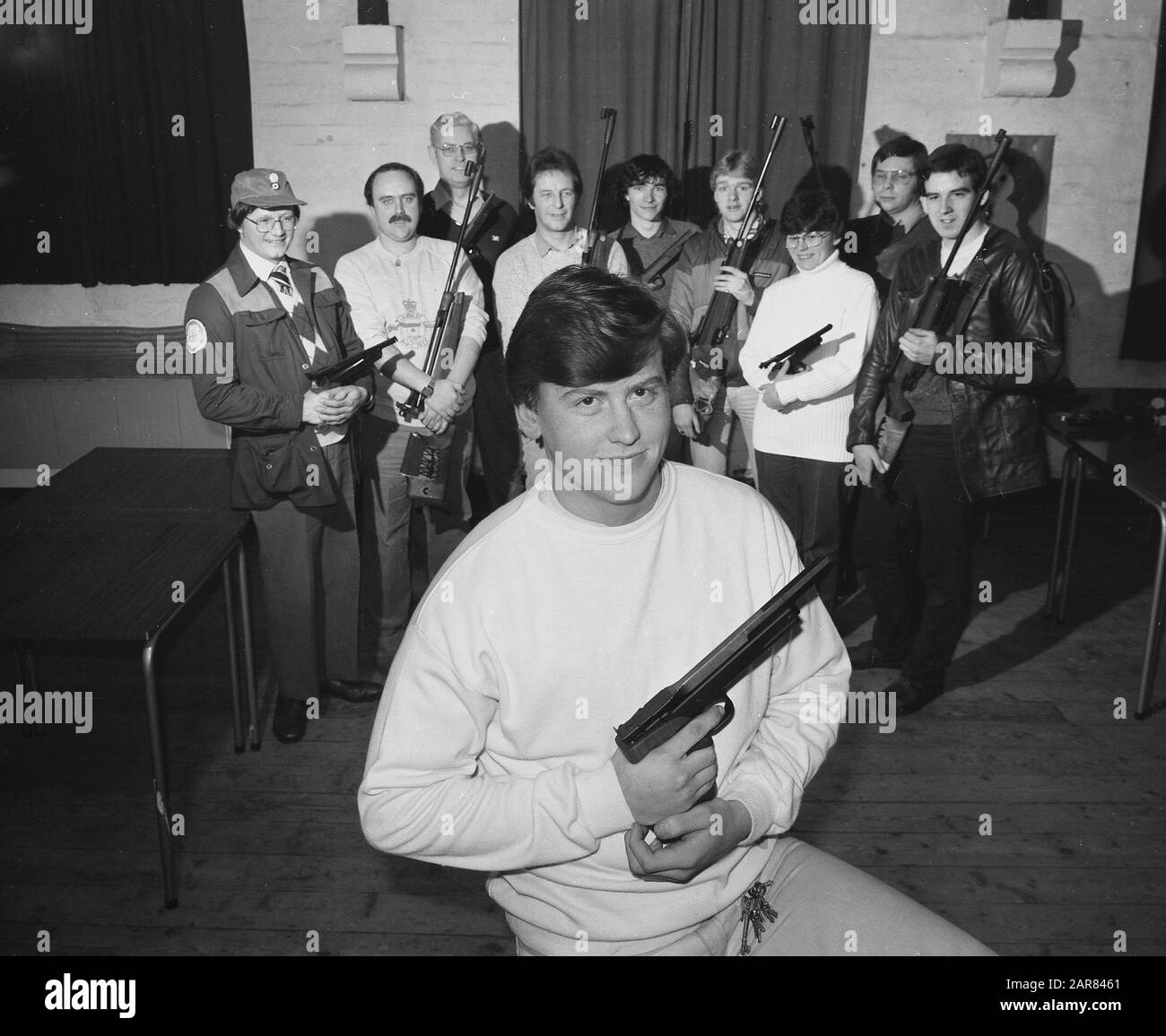 Gun club pistol Black and White Stock Photos & Images Alamy