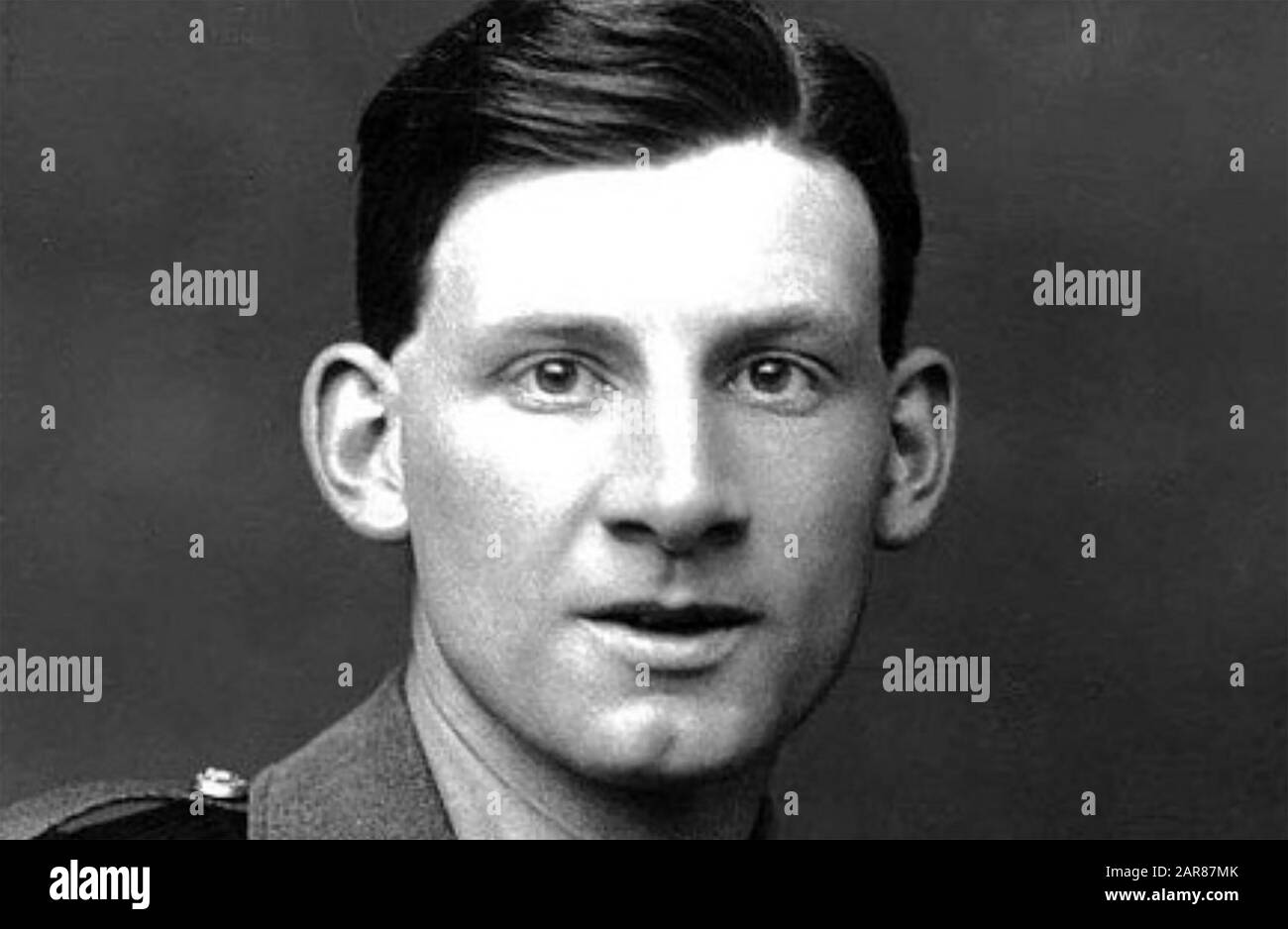 SIEGFRIED SASSOON (1886-1967) English poet, soldier and writer Stock Photo