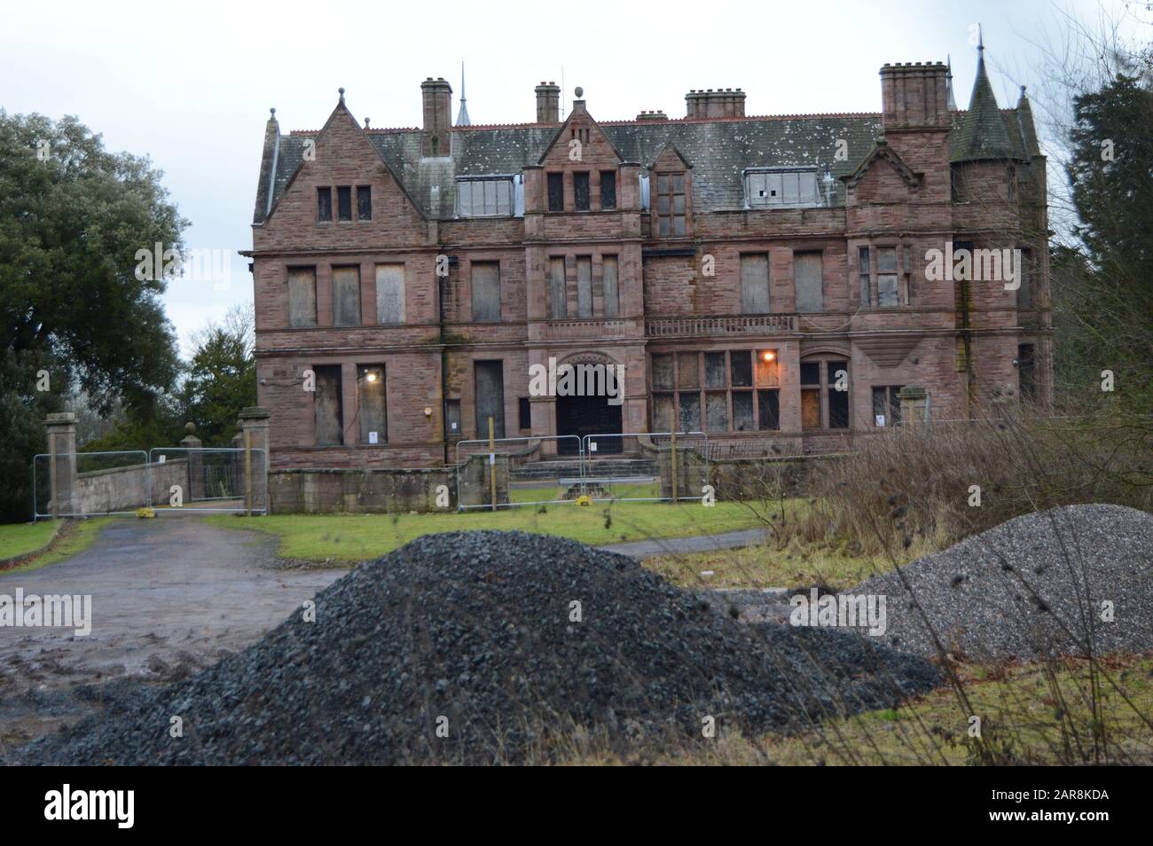 Mount Melville, once a mansion house, now an abandoned maternity