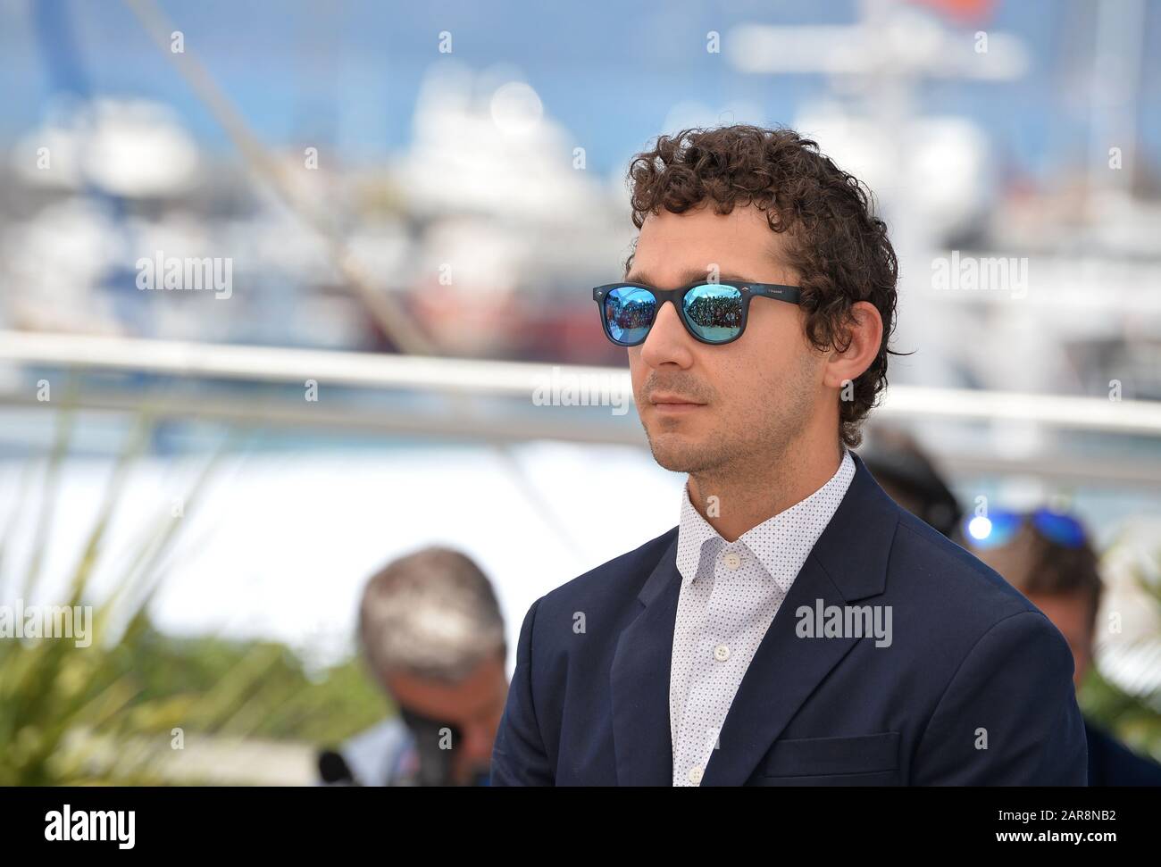 CANNES, FRANCE - MAY 15, 2016: Actor Shia LaBeouf  at the 69th Festival de Cannes. Stock Photo