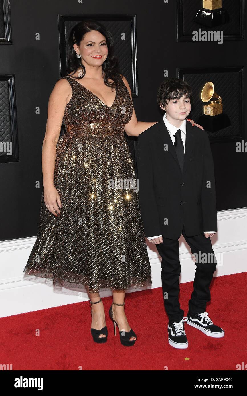 Los Angeles, CA, USA. 26th Jan 2020. Angaleena Presley arrives at the