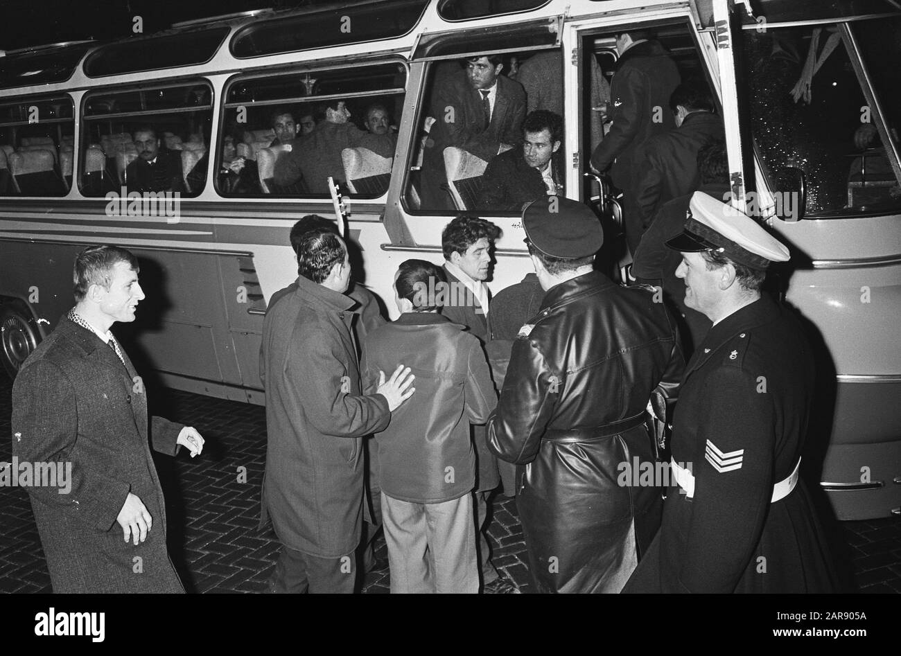 Turkish riot at Schiphol Airport, the Turks at Schiphol Date: January ...