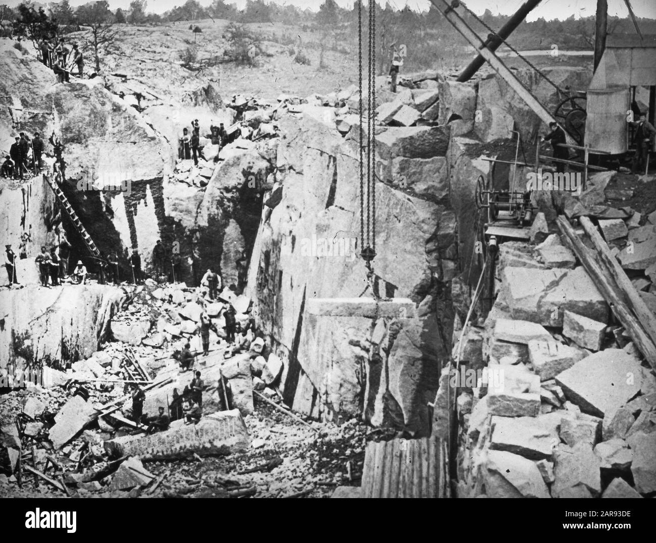 geology, granite quarry Date undated Keywords geology, granite quarry