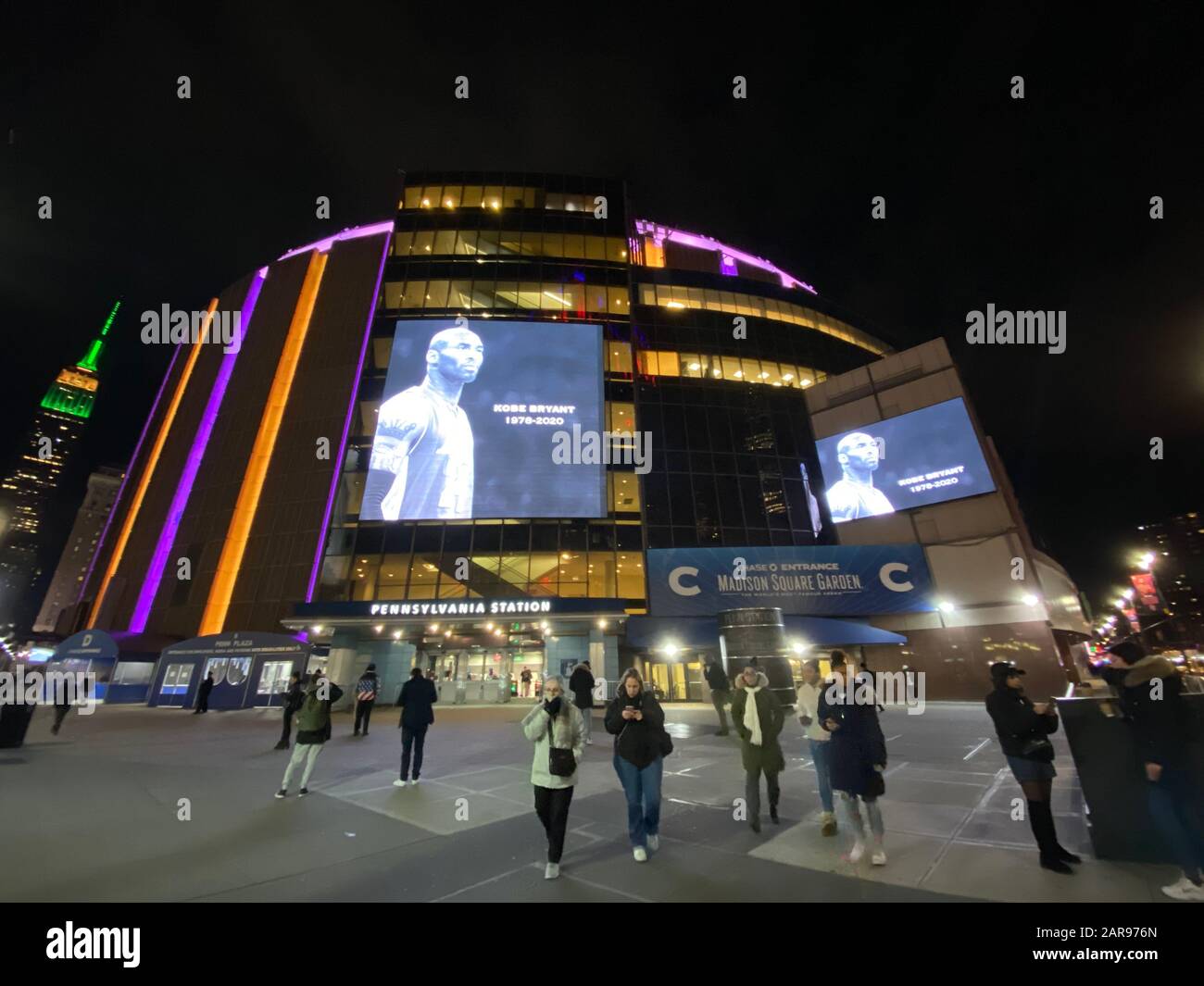 New York Ny Usa 26th Jan 2020 Madison Square Garden In New