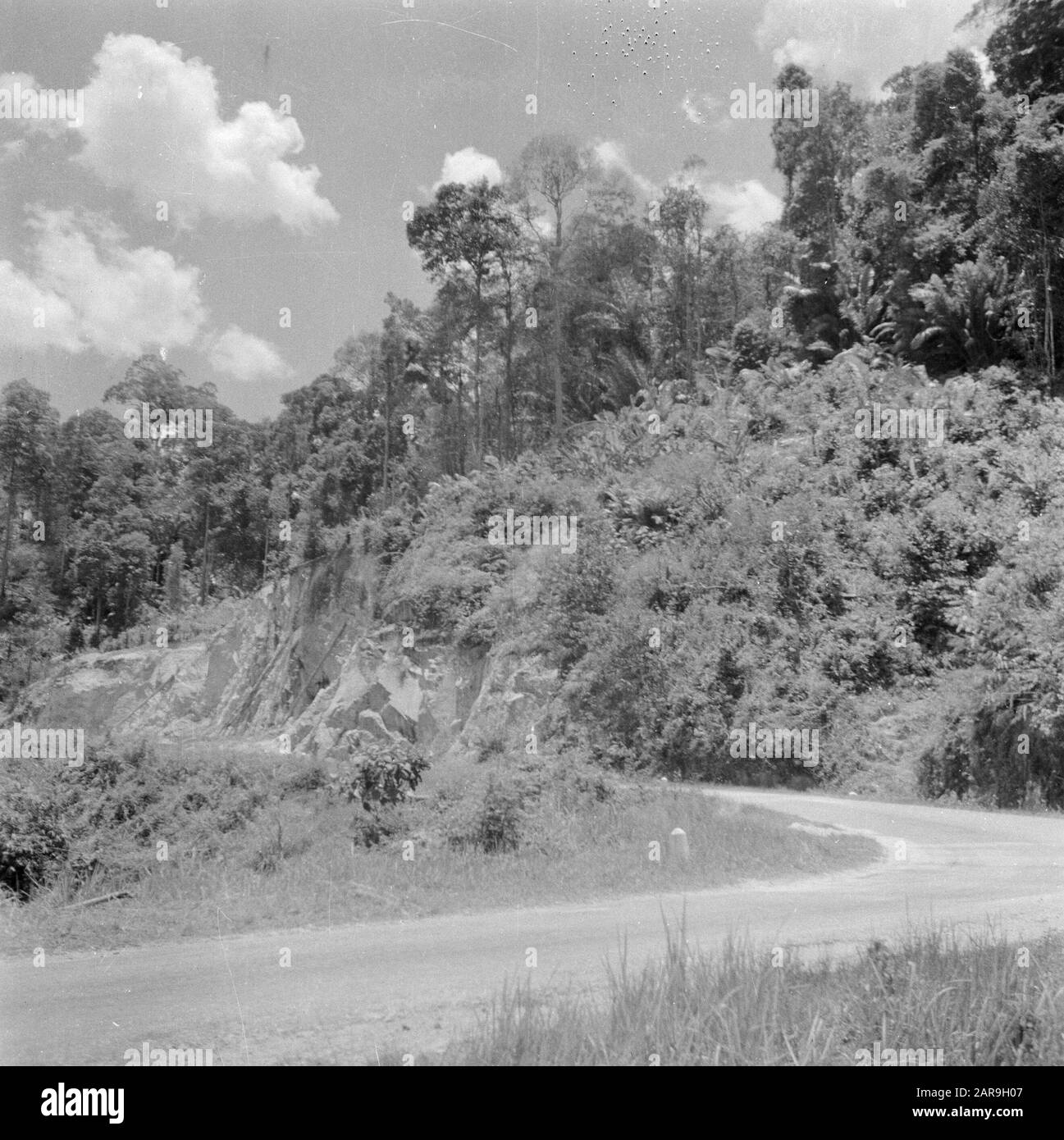 Journey to Indonesia Road in the mountains on West Sumatra Date: 1946 ...