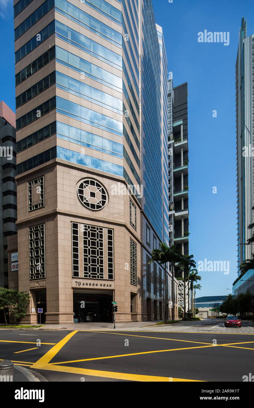 79 Anson Road is a 23storey office building located at the junction of