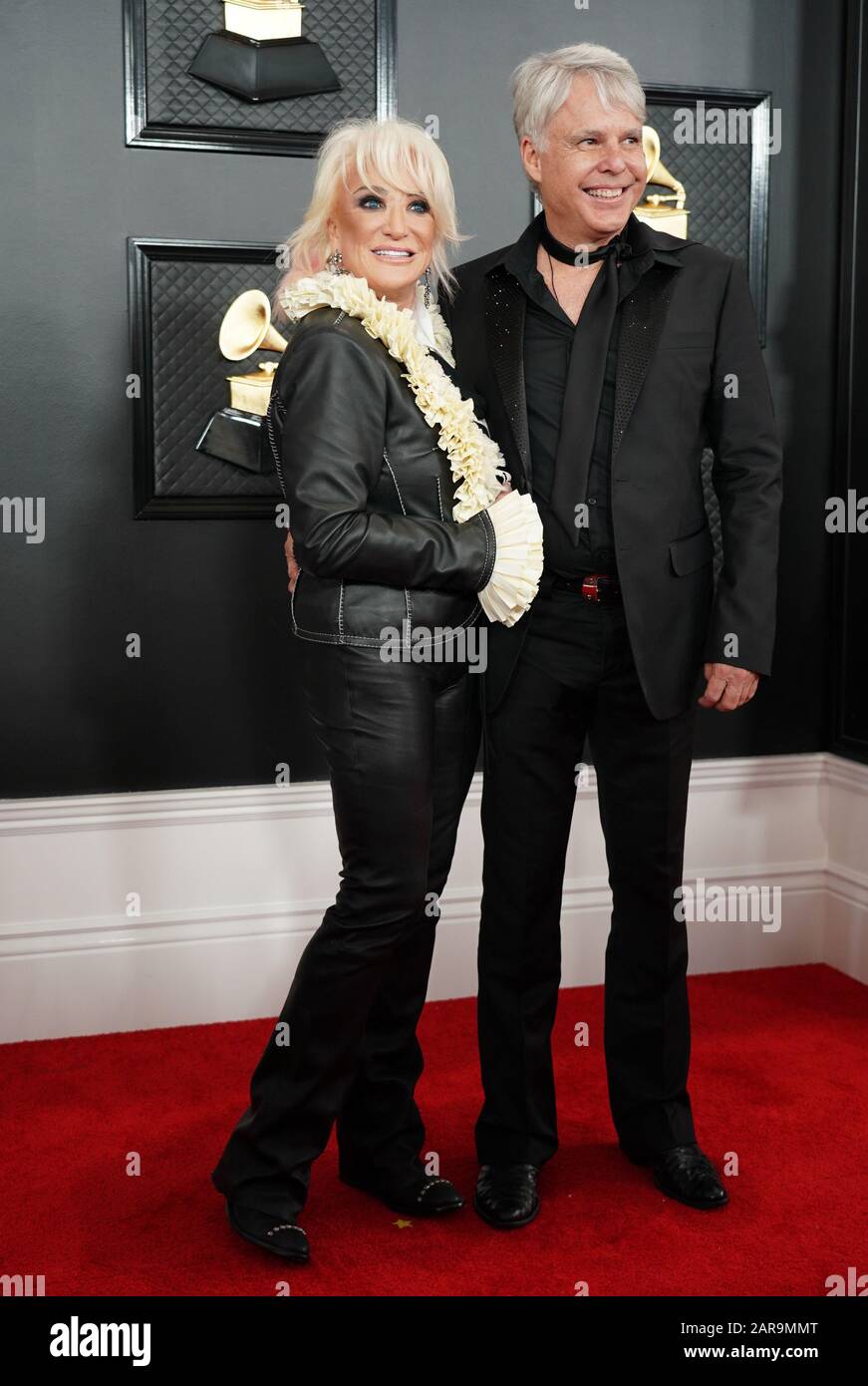 Los Angeles, Ca. 26th Jan, 2020. Tanya Tucker and Craig Dillingham at