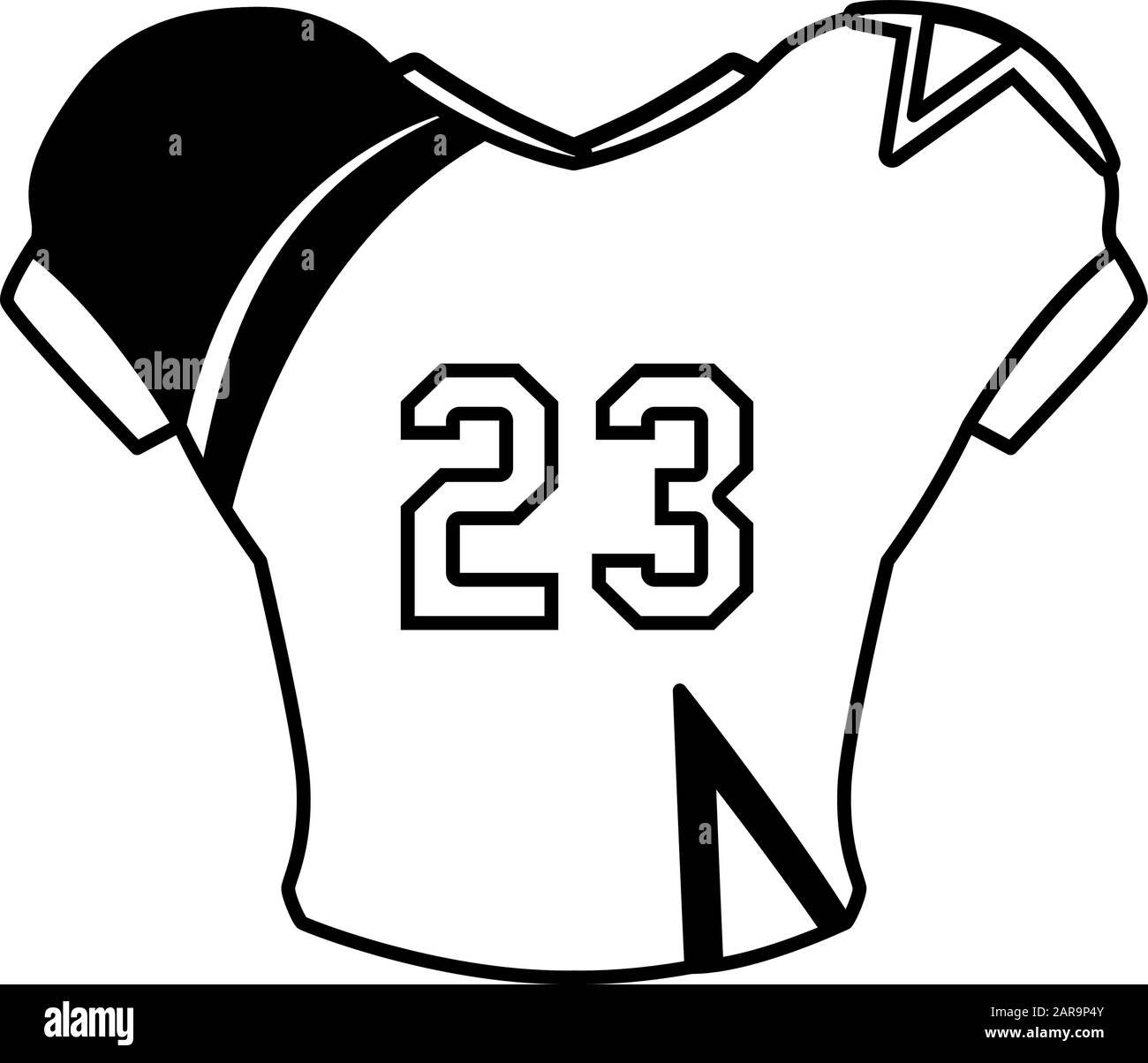 american football jersey, t-shirt sport on white background vector  illustration design Stock Vector Image & Art - Alamy