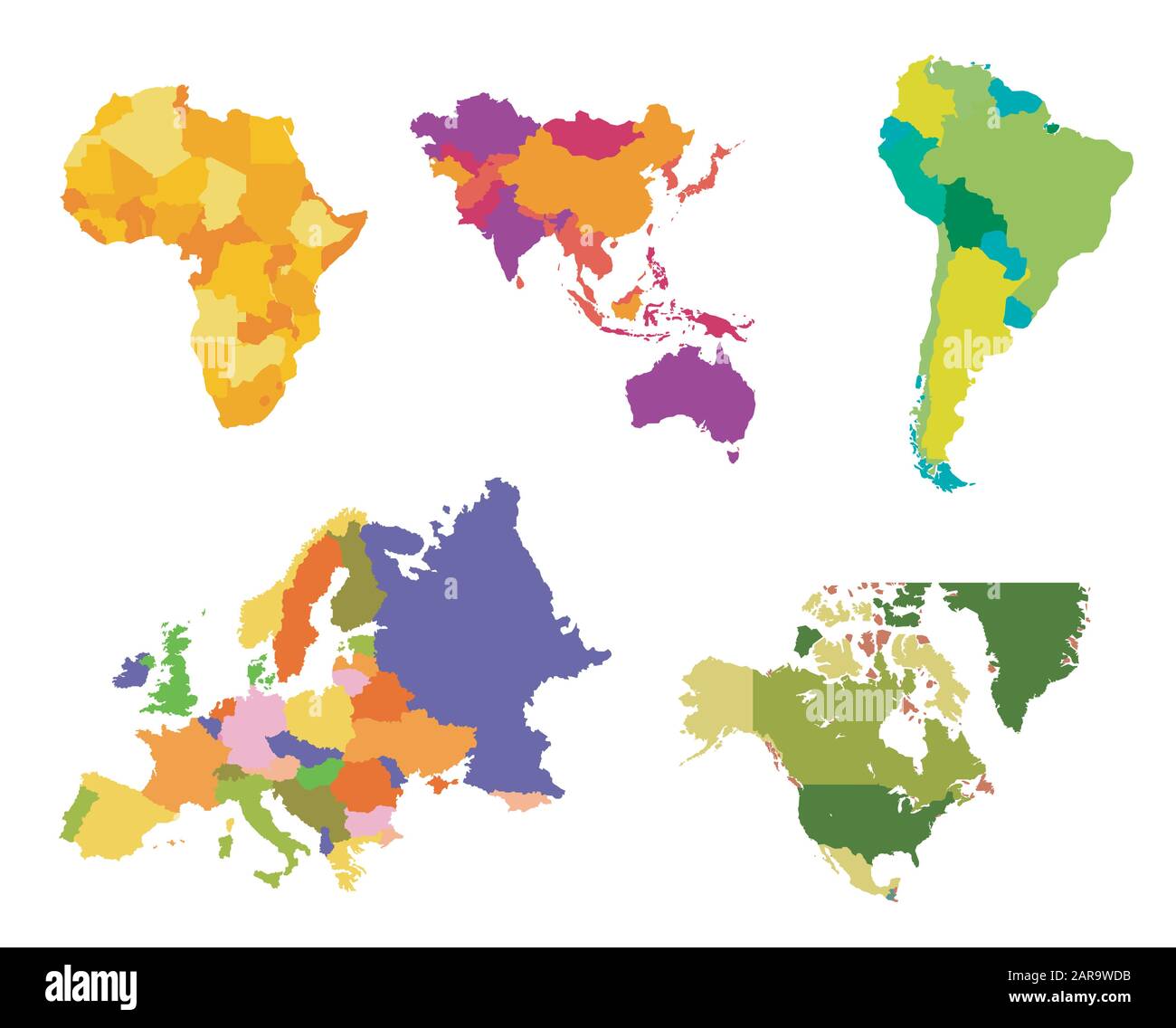 World map vector illustration Stock Vector Image & Art - Alamy