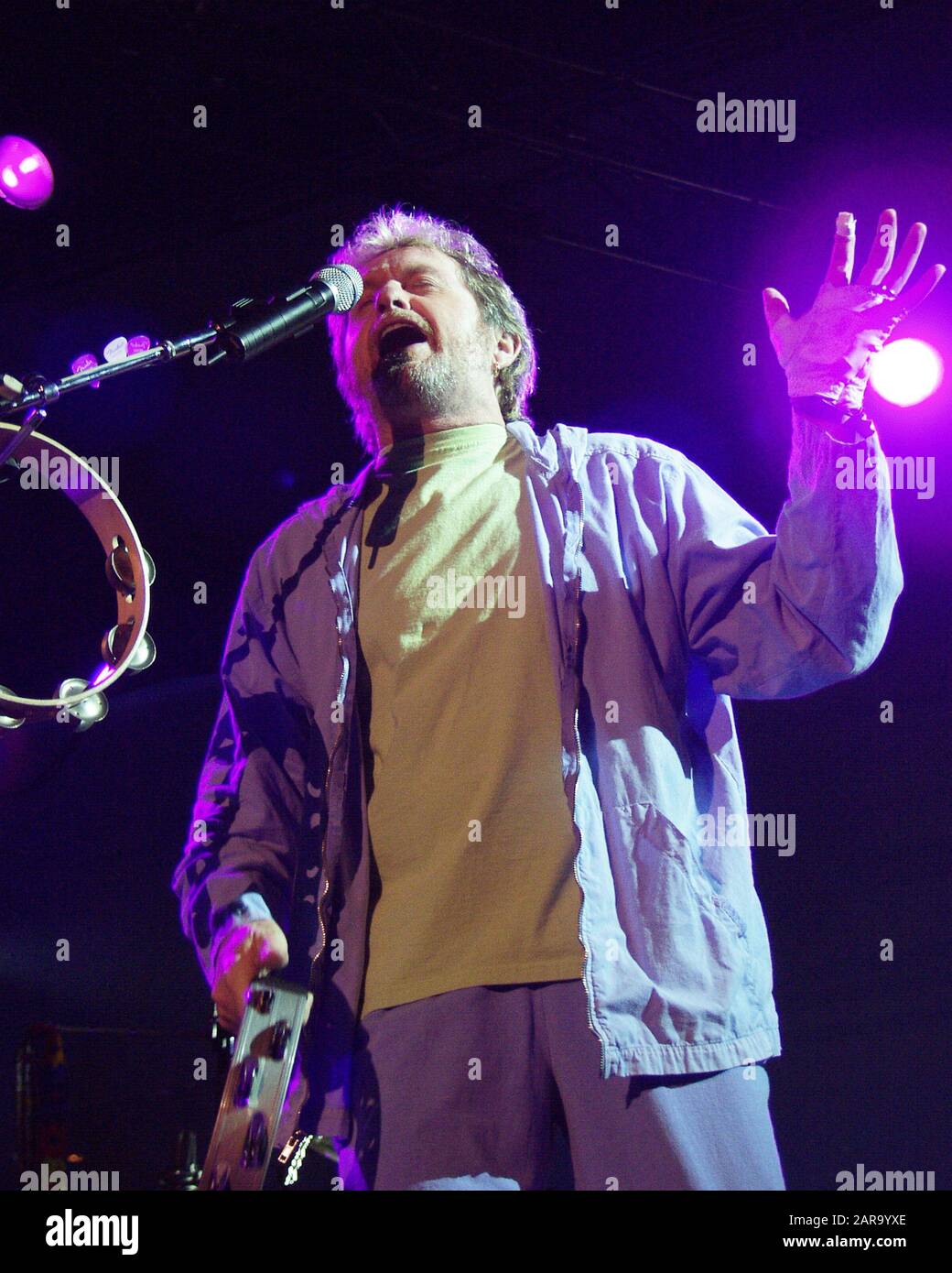 OCTOBER 25: Jon Anderson of YES performs at Chastain Park Amphitheatre in Atlanta, Georgia on October 25, 2002. CREDIT: Chris McKay / MediaPunch Stock Photo