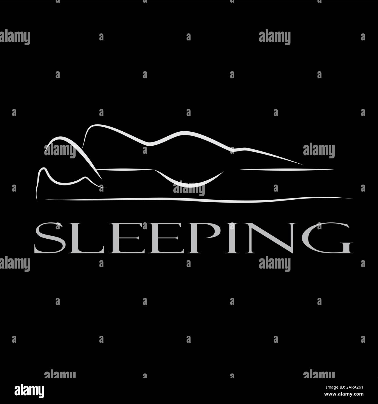 Vector sign ergonomic mattress Stock Vector Image & Art Alamy