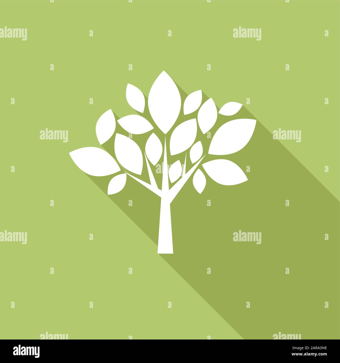 Vector sign abstract tree Stock Vector Image & Art - Alamy