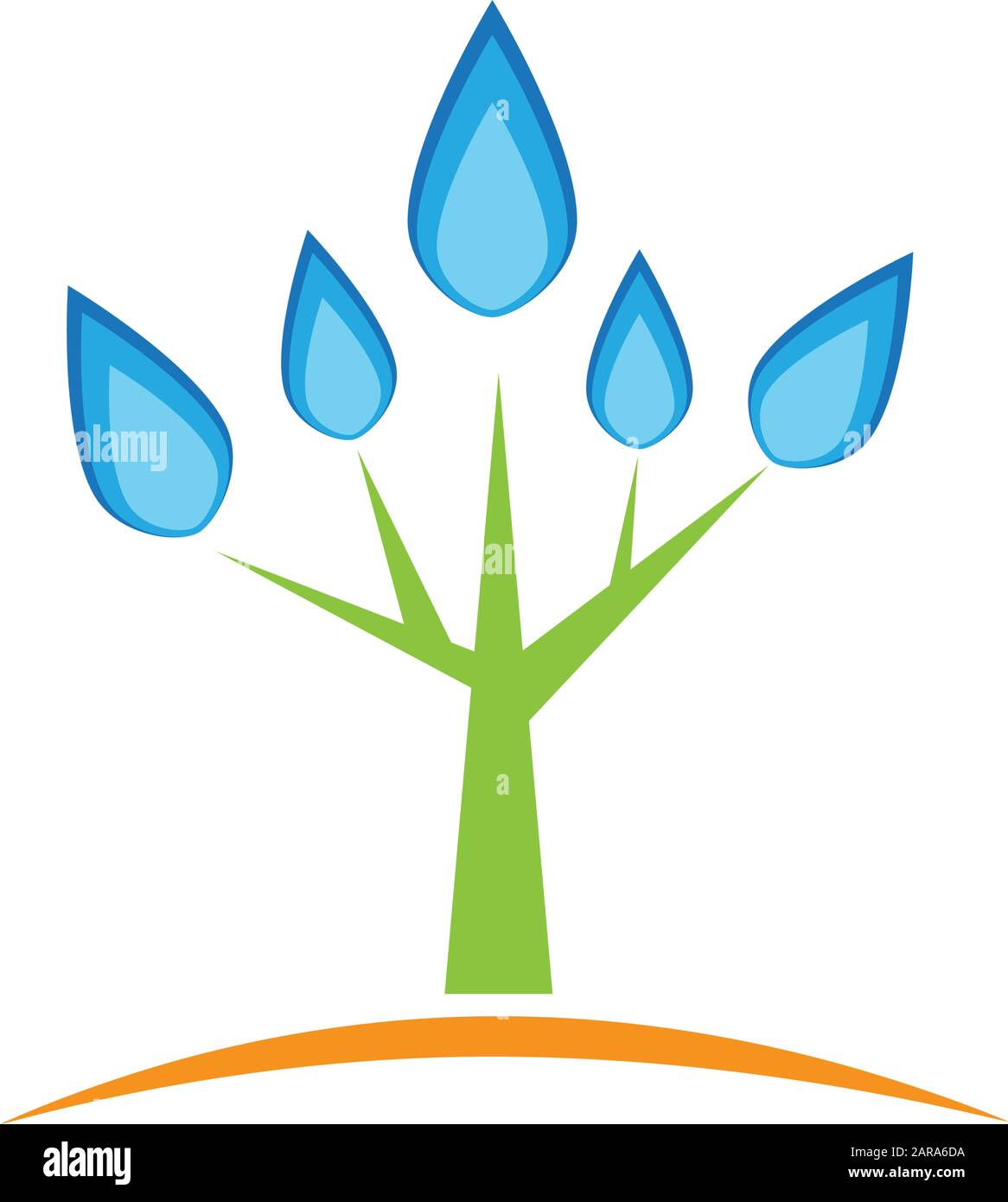 Vector sign tree natural gas Stock Vector Image & Art Alamy