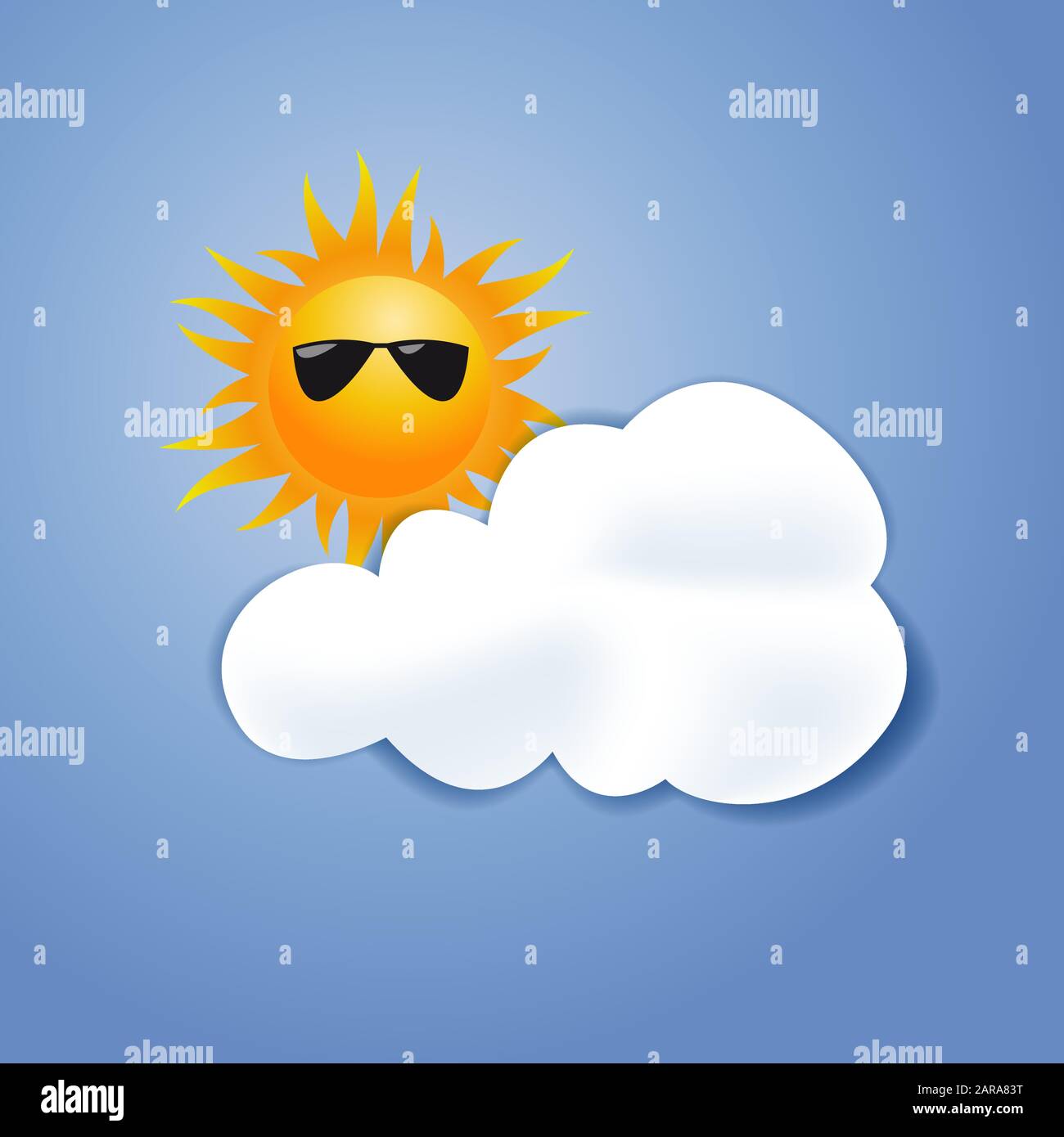 vector illustration summer Stock Vector Image & Art - Alamy