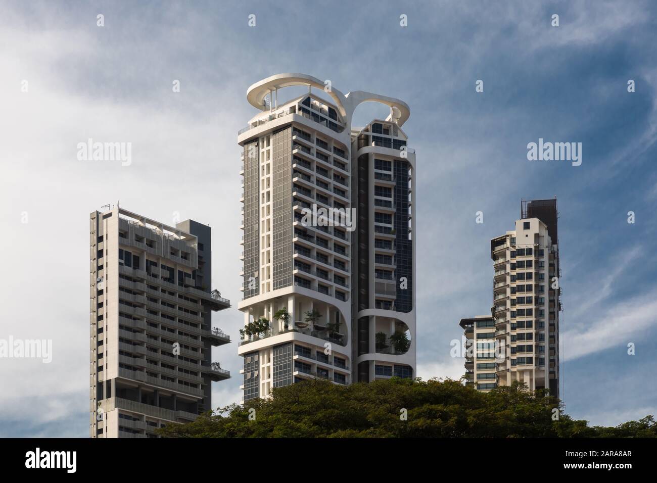 High Rise Apartments Singapore High Resolution Stock Photography and ...