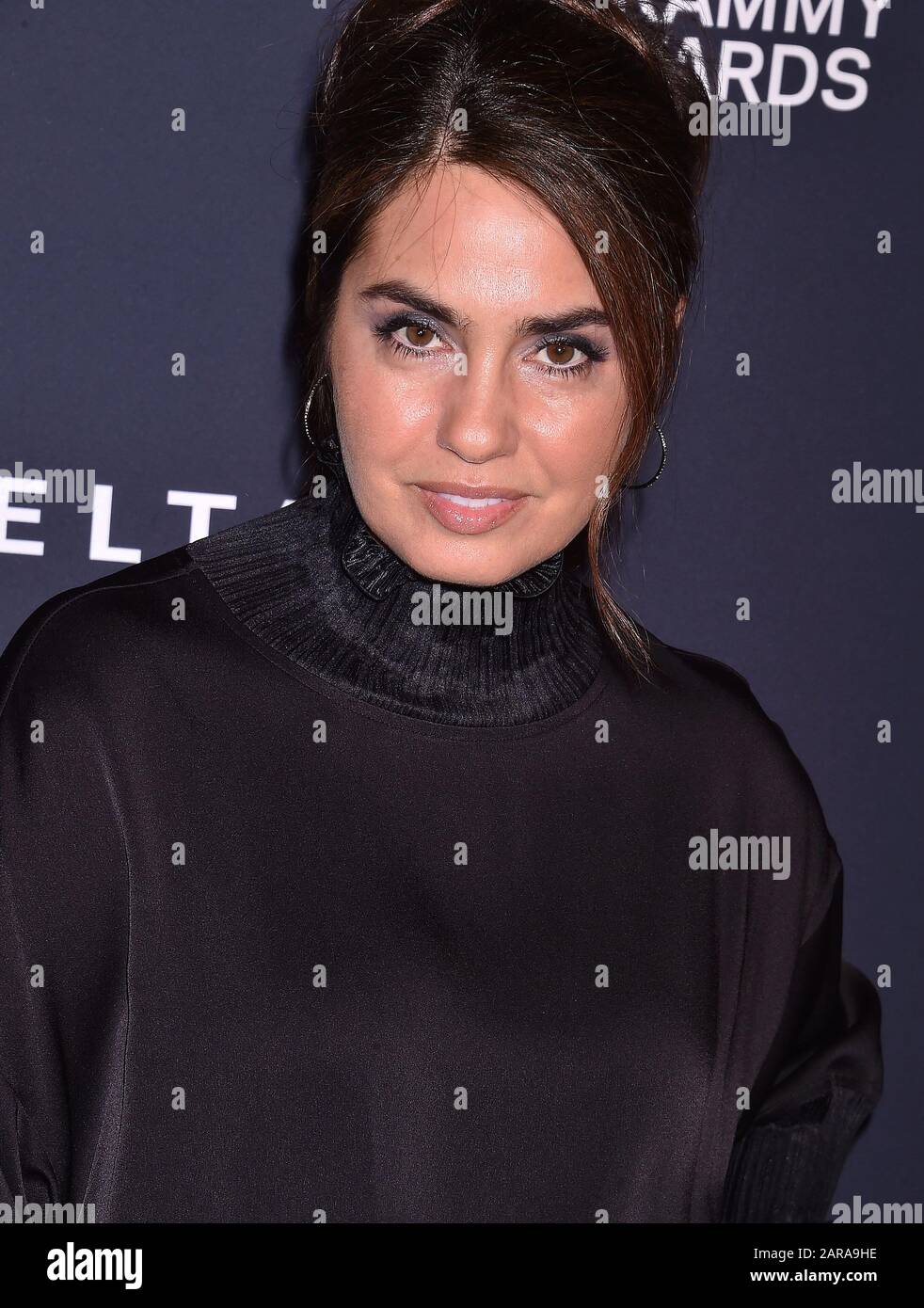 BEVERLY HILLS, CA - JANUARY 25: Emily Lazar attends the Pre-GRAMMY Gala