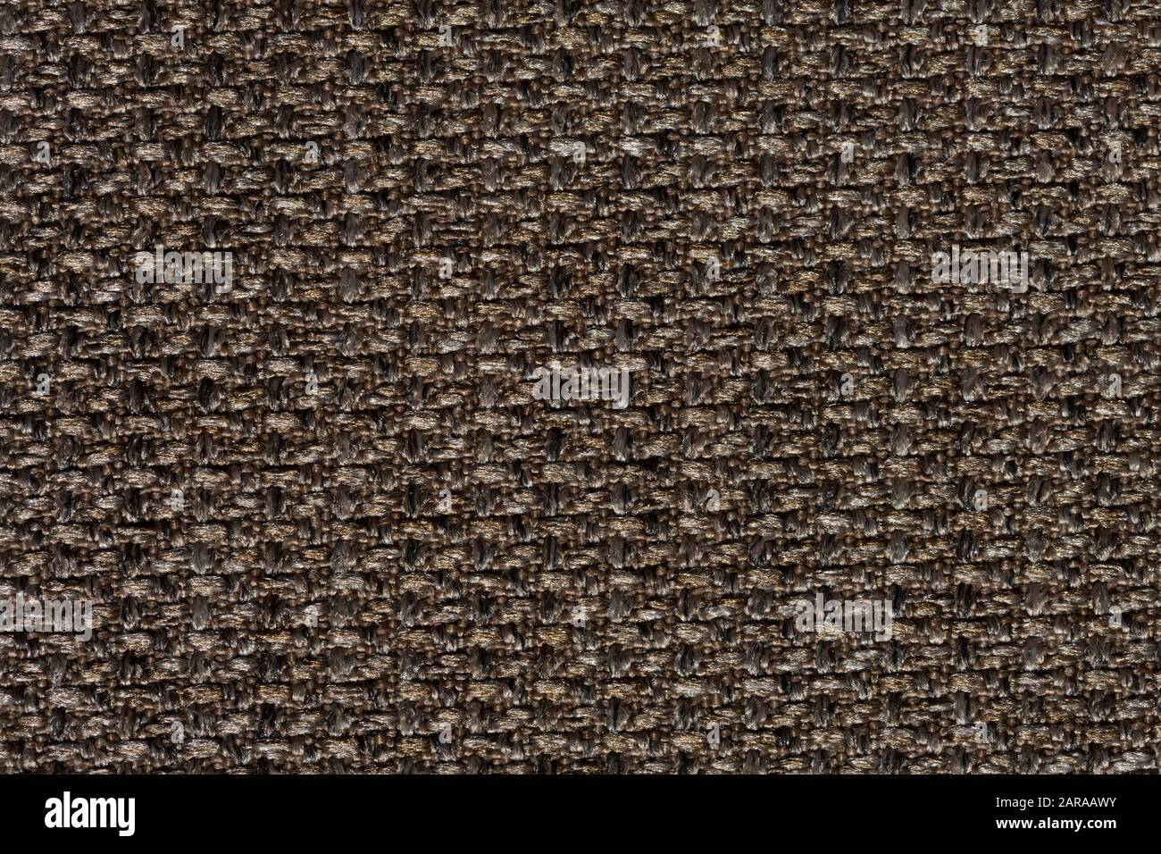 Precise tissue texture in elegant brown colour. Stock Photo