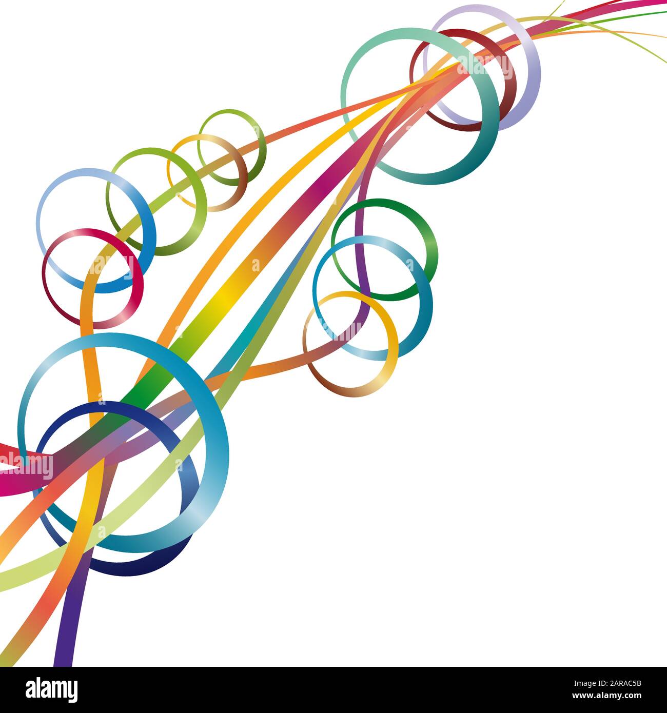 Vector Abstract background, with circles Stock Vector Image & Art - Alamy