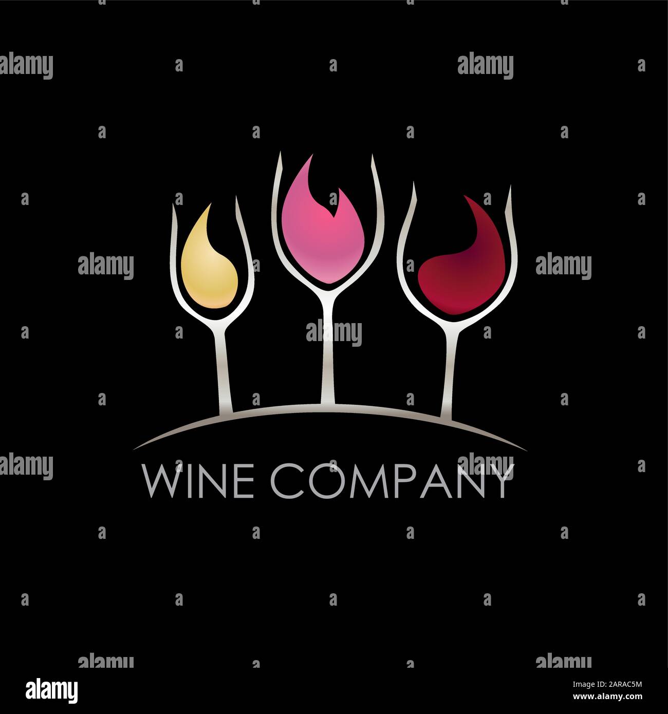 Vector sign Wine enterprise Stock Vector Image & Art - Alamy