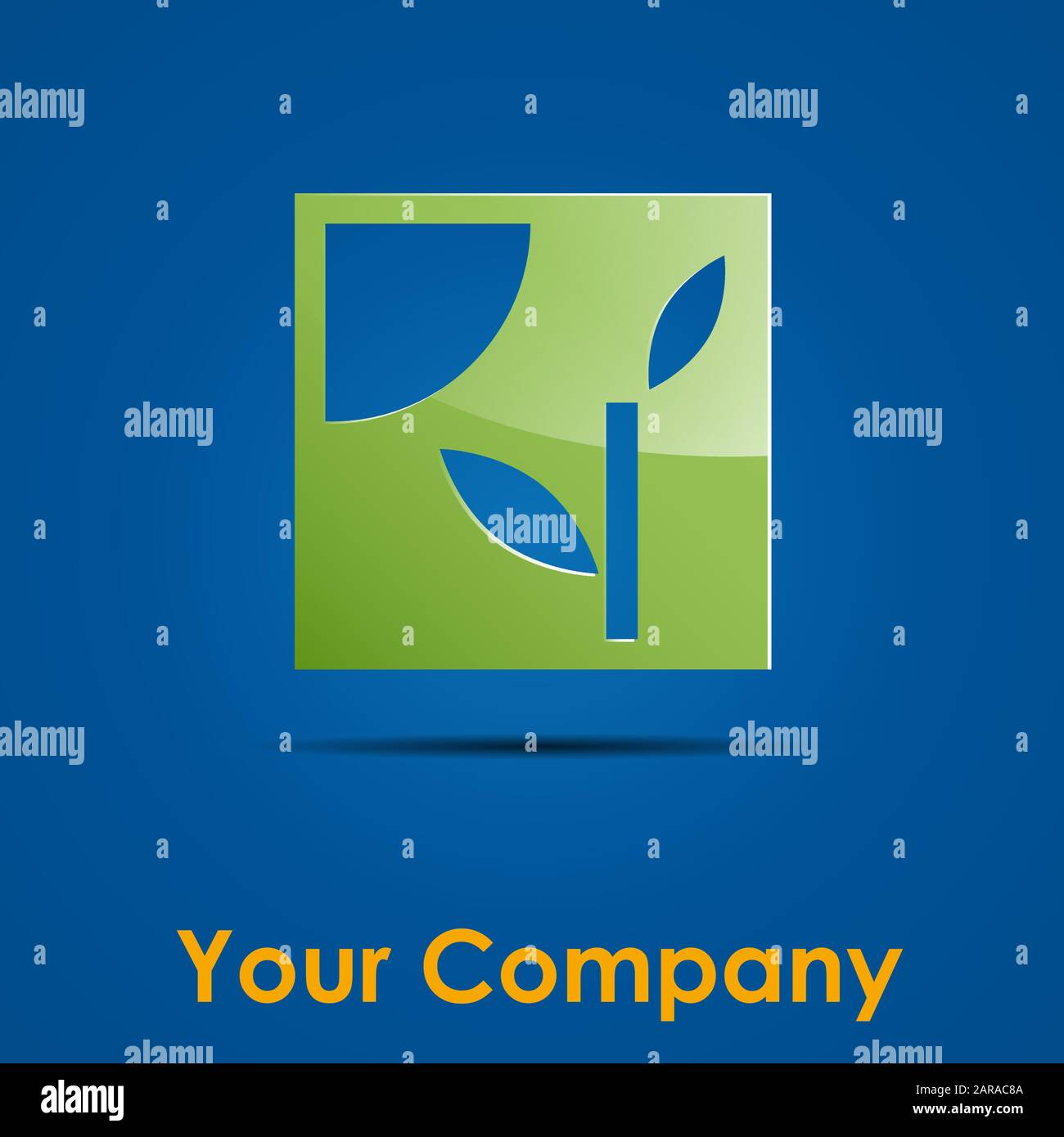 Vector Glossy sign Organic farming Stock Vector Image & Art - Alamy