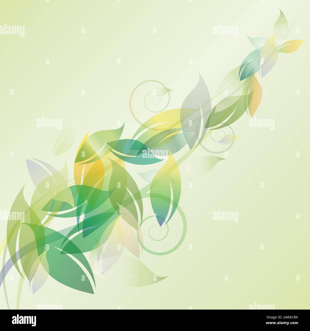 Vector floral background Stock Vector Image & Art Alamy