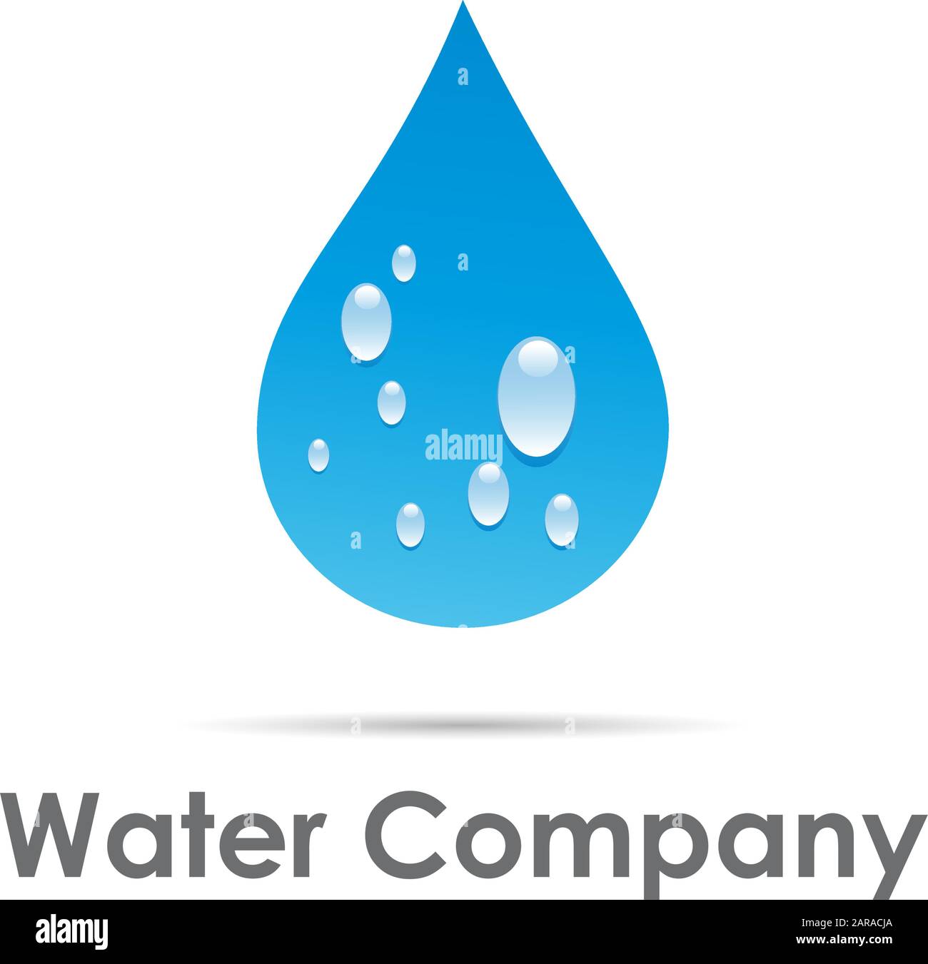 Vector sign drop of water Stock Vector Image & Art - Alamy