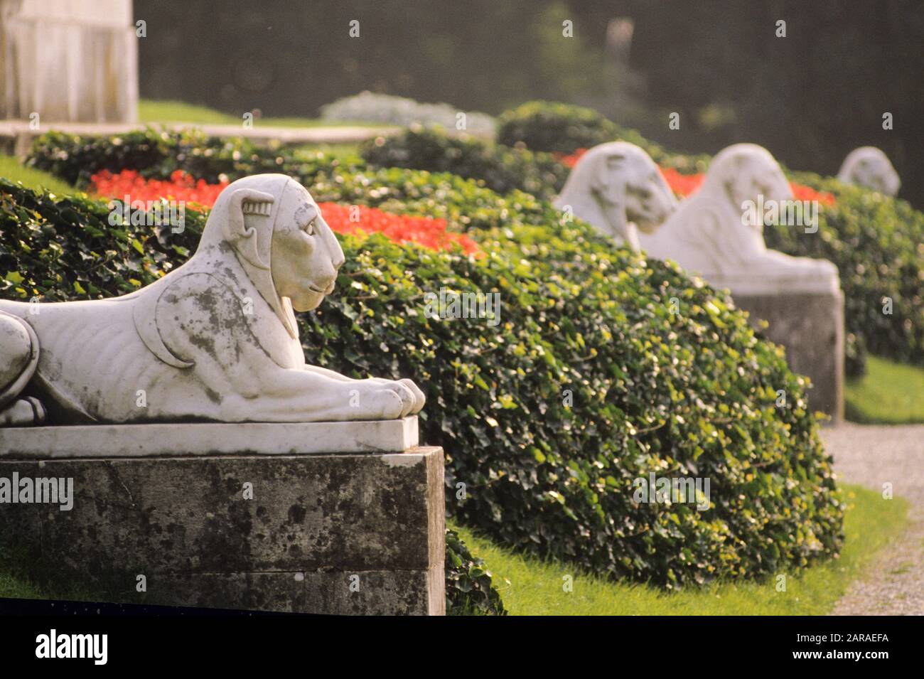 villa melzi d'eril, bellagio Stock Photo