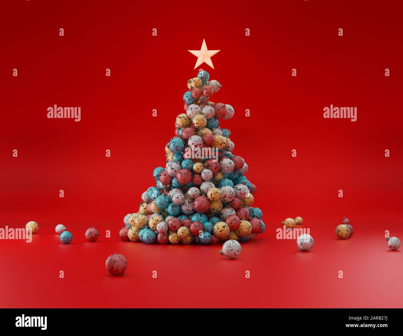3d Merry Christmas Animation - Stock Motion Graphics