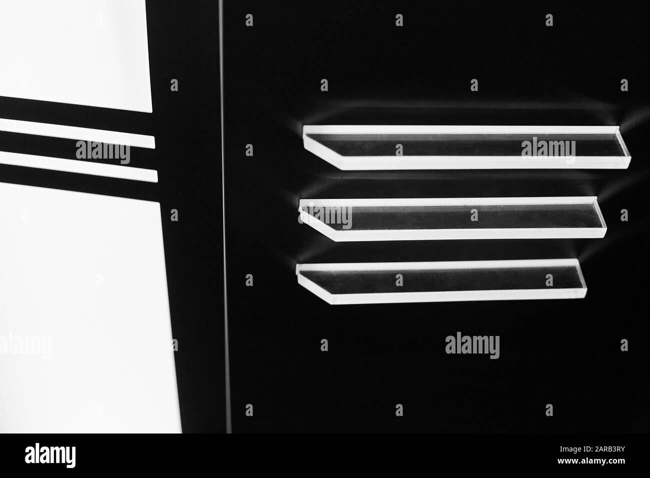 Black and white abstract light Stock Photo Alamy