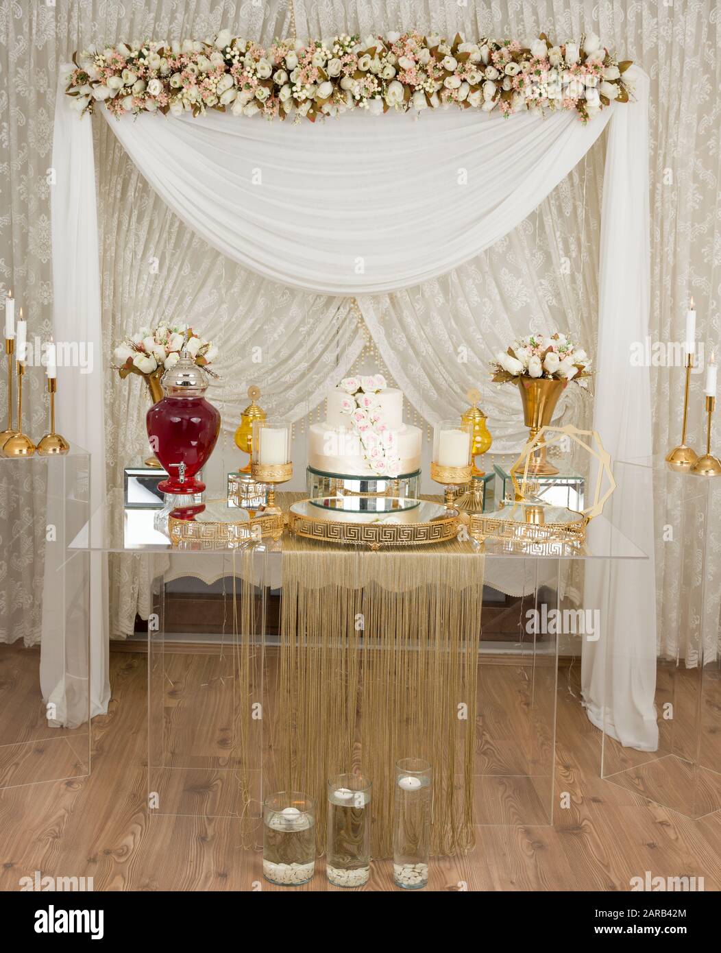 Modern Turkish marriage celebration table concept and home ...