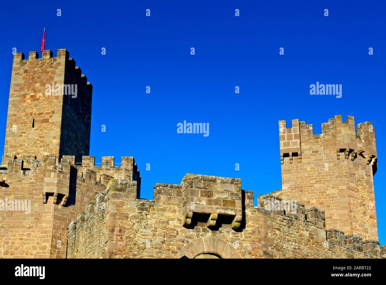 Medieval castle. Stock Photo