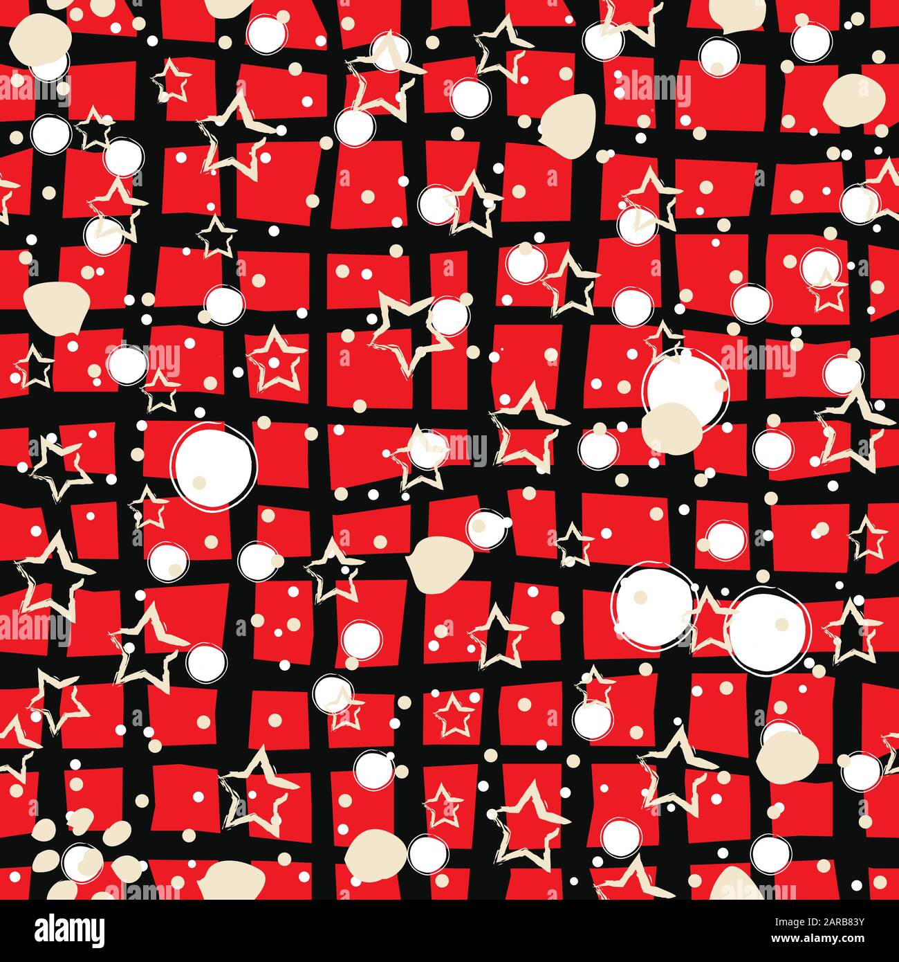 Seamless Abstract Background with stars. Vector Illustration Stock ...