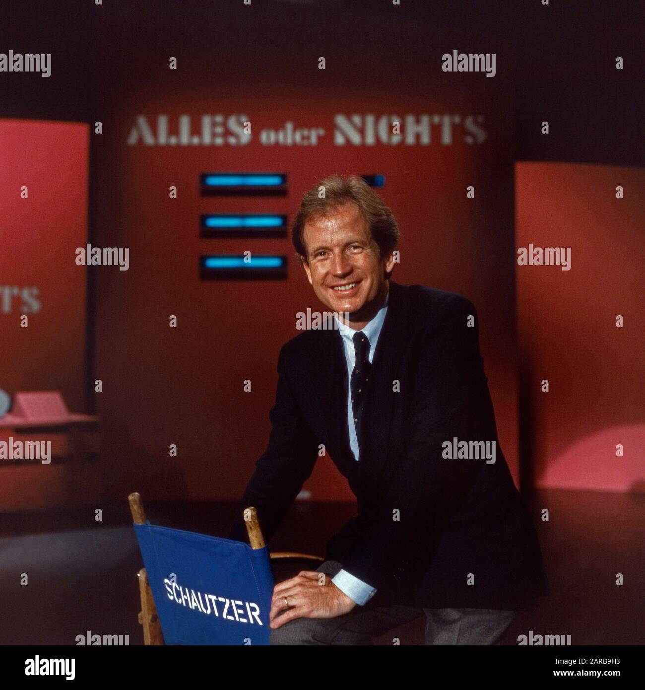 Alles oder Nichts, Quizshow, Deutschland 1981, Moderator Max Schautzer 