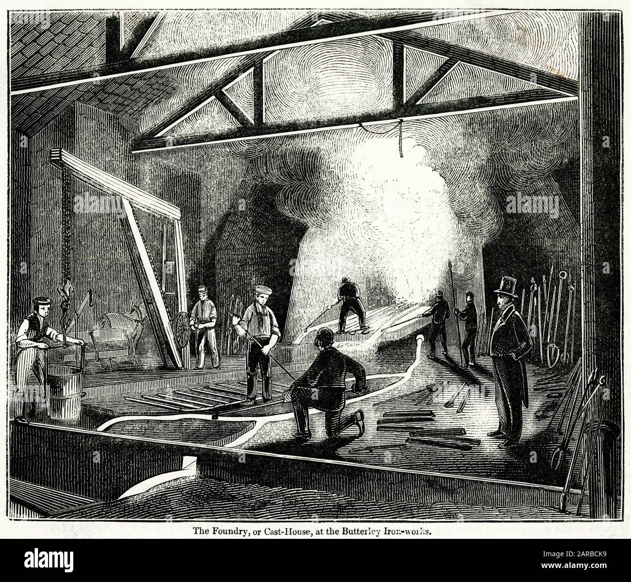 wrought iron casting foundry