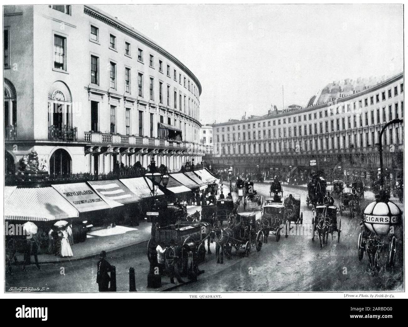 Seven Dials St Giles London Dated 1896 page over 120 years old