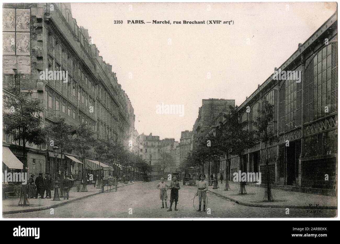 France market street Cut Out Stock Images & Pictures - Alamy