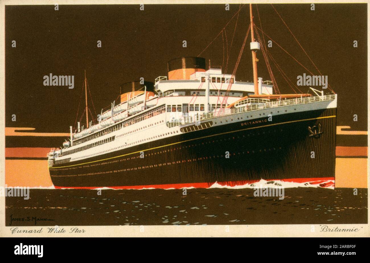 Britannic ship hi-res stock photography and images - Alamy
