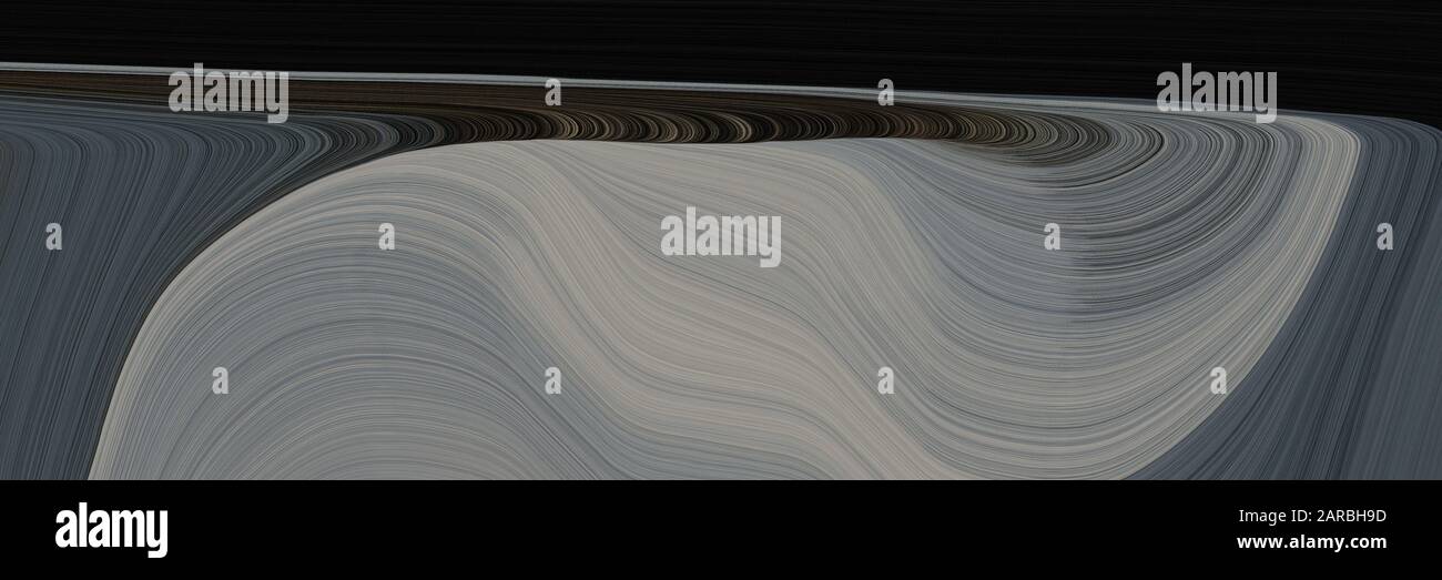 surreal horizontal header with gray gray, black and dark slate gray ...